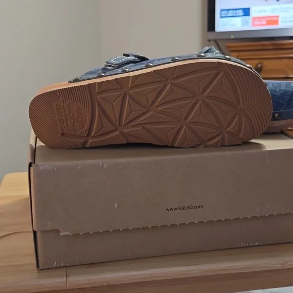 Earth shoes Kalso with Back Strap sz 7 - Picture 3 of 9